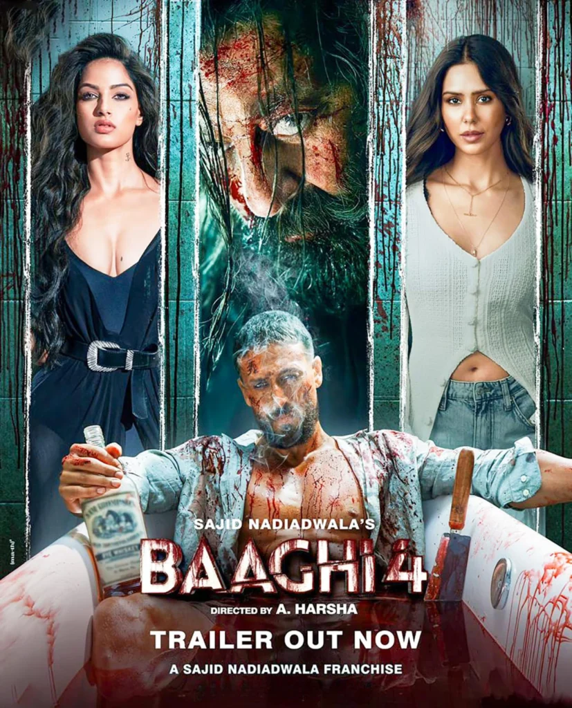 Baaghi 4 official trailer ft. tiger shroff,sanjay dutt, harnaaz, sonam bajwa