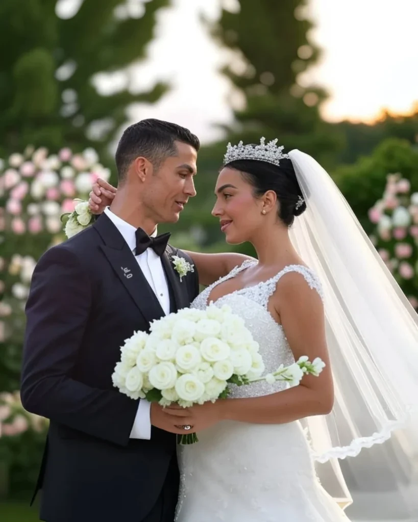 Cristiano Ronaldo scoring goals, balancing career with engagement to Georgina Rodriguez