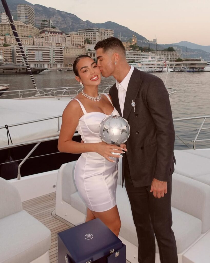 Cristiano Ronaldo and Georgina Rodriguez together