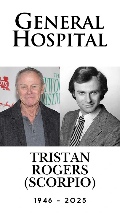 Tristan Rogers as Robert Scorpio in General Hospital – Remembering the star after his passing at 79