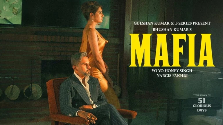 Yo Yo Honey Singh's Mafia official Poster T-series featured image with Nargis Fakhri