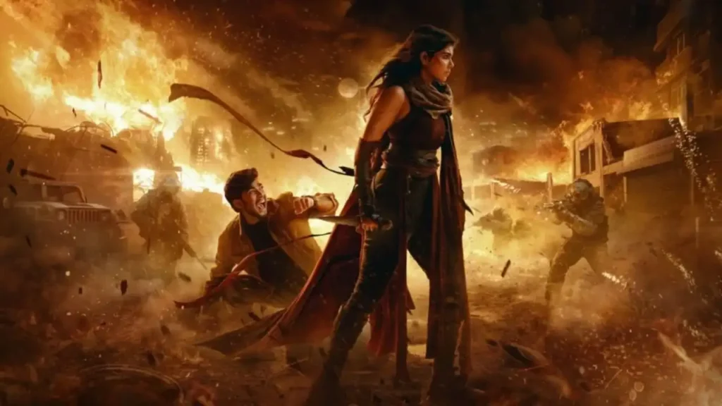 Lokah Chapter 1 chandra action scene