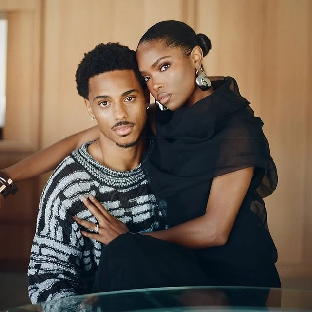 Couple Keith Powers and Ryan Destiny